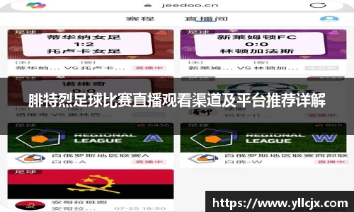 腓特烈足球比赛直播观看渠道及平台推荐详解
